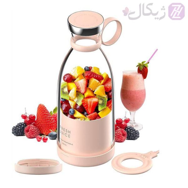 دستگاه شیکر و مخلوط کن شارژی مینی جویس ظرفیت 350 میلی لیتر مدل Mini juice