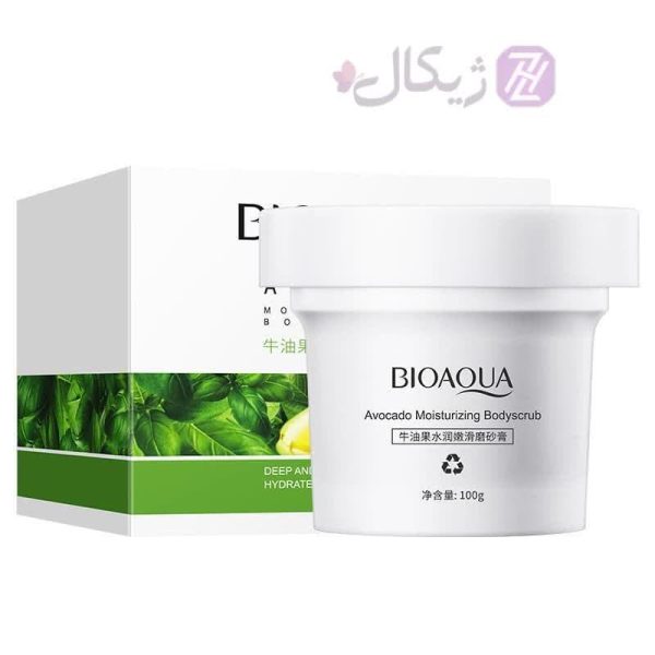 اسکراب روشن کننده آووکادو بیوآکوا حجم 100 گرم