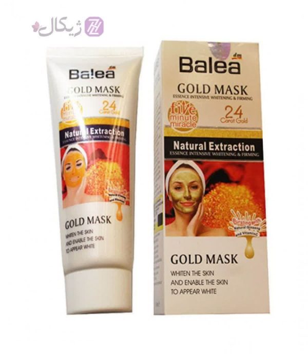 ماسک طلا باله آ مدل GoldenMask