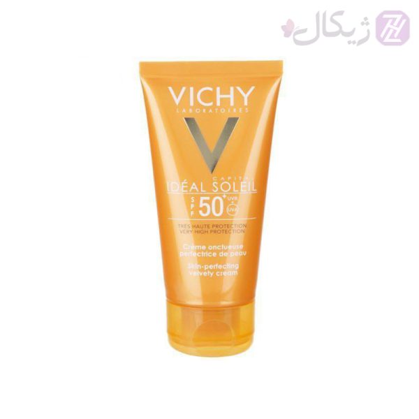 ضدآفتاب ویشی بی رنگ پوست چرب CAPITAL SOLEIL SPF50