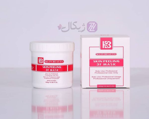 پیلینگ آنزیمی لایه بردار 3F حرفه ای کلین بیوتی Klin Beauty حجم 300 گرم