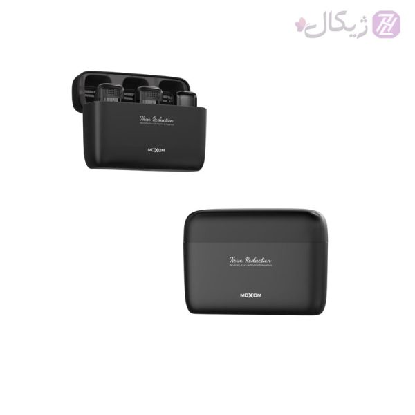 میکروفن بی سیم دوگانه یقه ای موکسوم مدل MOXOM MX-AX65