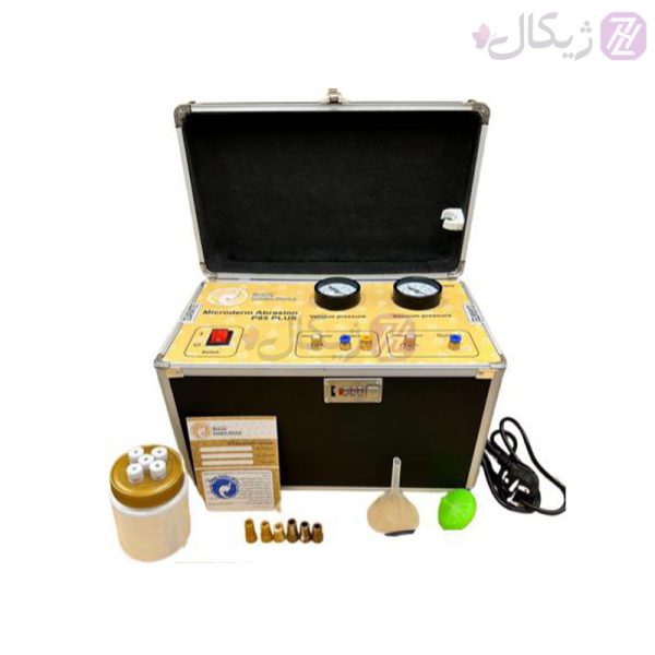 میکرودرم ابریژن 85 پاسکال پالس چمدانی بیوتی گلدن دیوایس موتور سنگین 3 پمپ