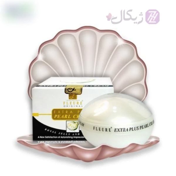 کرم پف کننده صورت و گونه گذار مروارید FLEURE