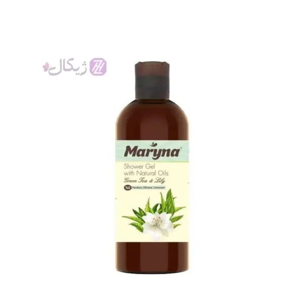 شامپو بدن مارینا با رایحه چای سبز و گل سوسن حجم 500 میلی لیتر