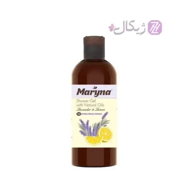 شامپو بدن مارینا با رایحه اسطوخودوس و لیمو حجم 500 میلی لیتر