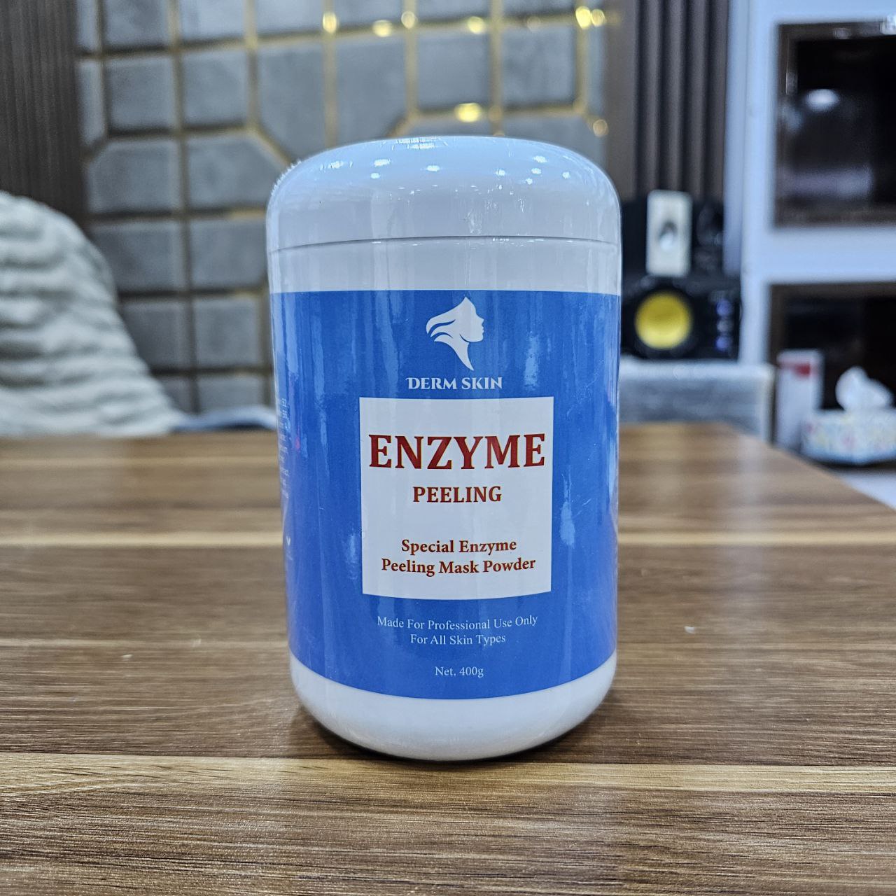 پیلینگ آنزیمی درم اسکین حجم 400 گرم Derm Skin Special Enzyme Peeling Mask